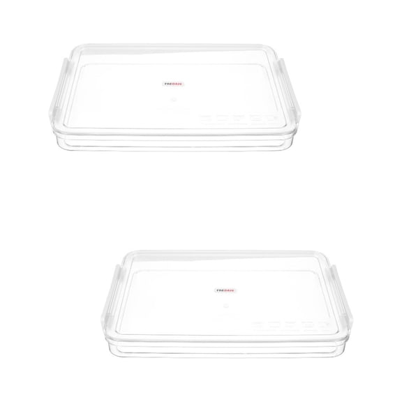 2 Pieces Paper File Storage Box White Affordable Office