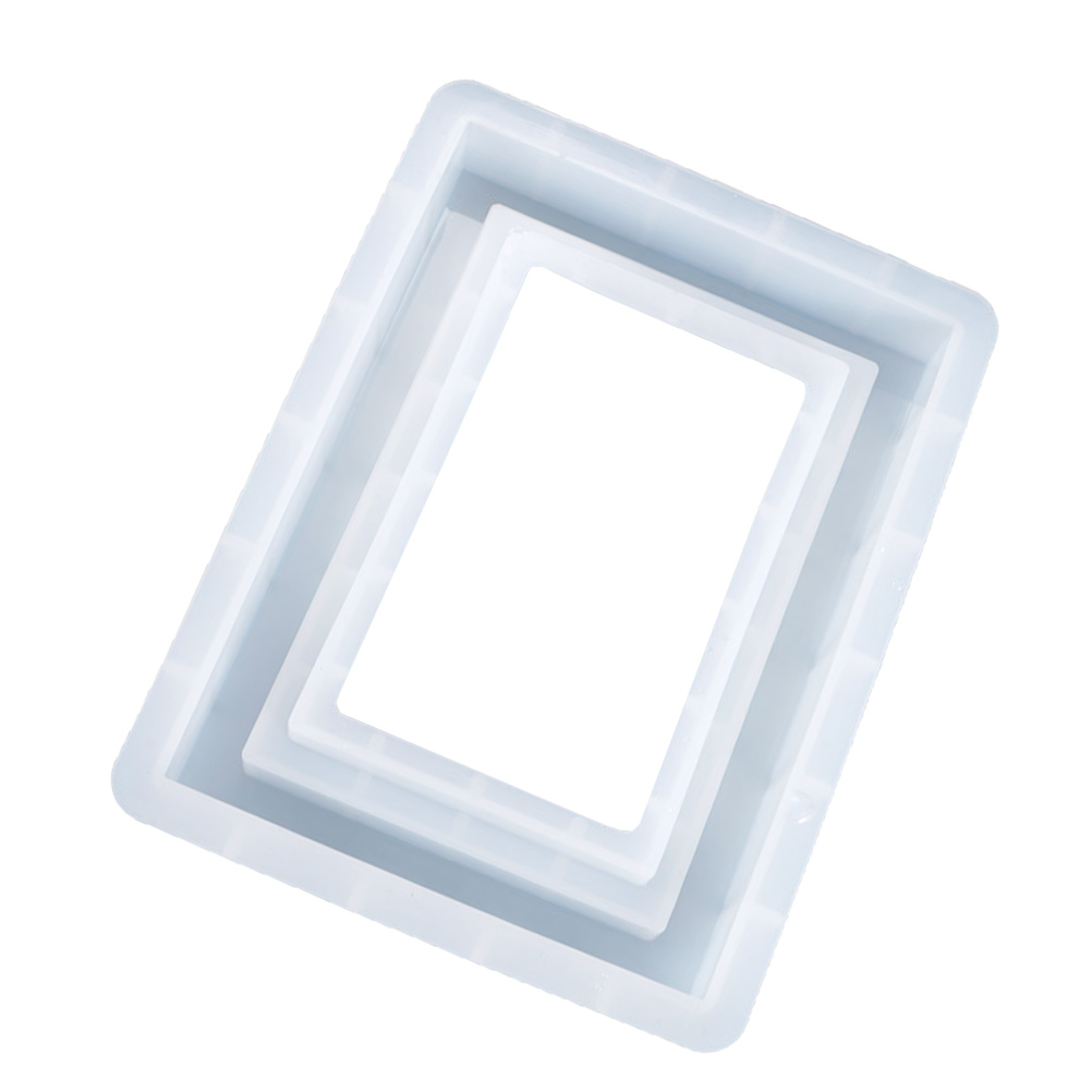 2 Pieces Photo Frame Silicone Mold Picture Frames Molds Resina Epoxica