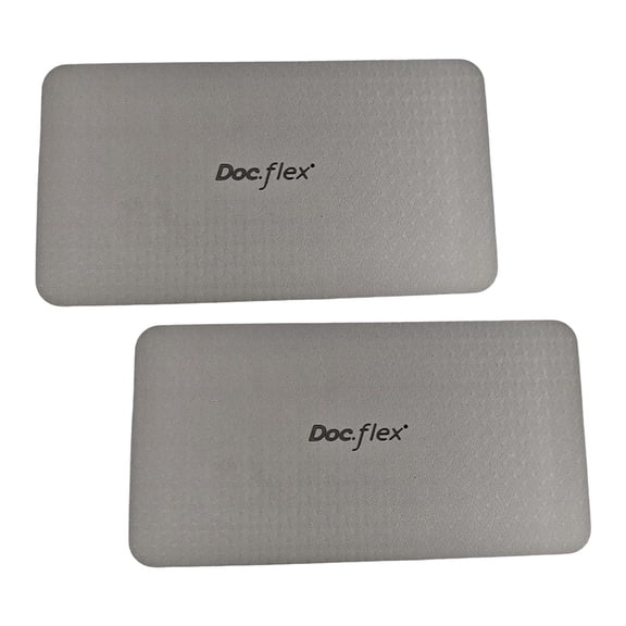 2 Pieces Pilates Mat Yoga Knee Pad Exercise Pad Supportive TOE Material Home Gym Women Use