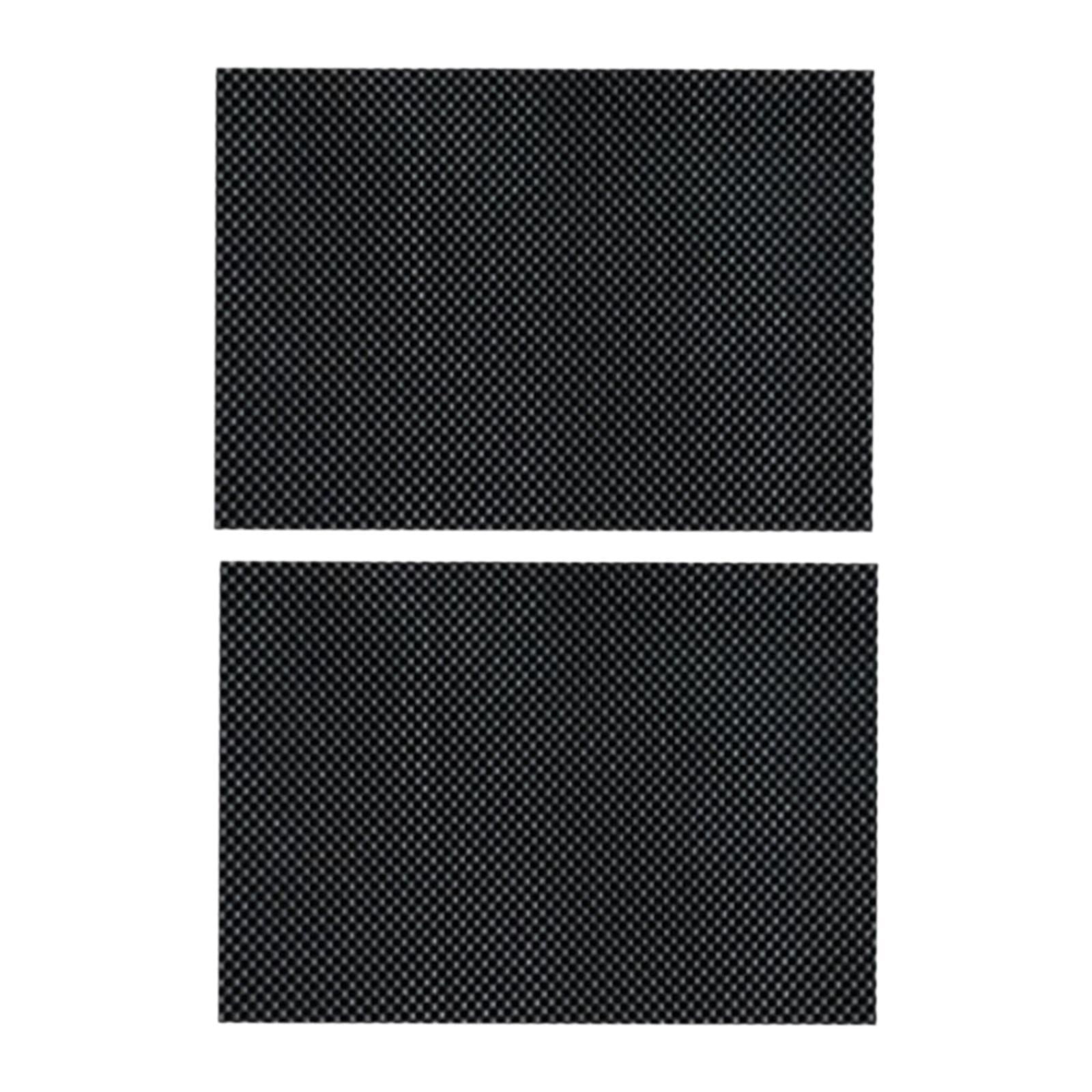 2 Pieces Pilates Nonslip Mat Exercise Pad Gripper Mat Lightweight PVC ...