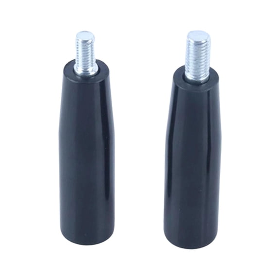 2 Pieces Pilates Rope Posts Reformer Machine Parts Stainless Steel Threaded Design for Home Fitness Equipment