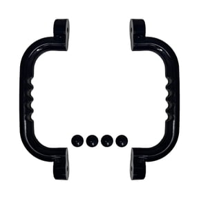2 Pieces Playground Safety Handles Grab Handle Bar Outdoor Swing Set Easy Install PP Material for Childrens Playhouse