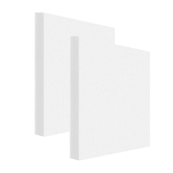 2 Pieces Polyurethane Foam Sheet Craft Foam Board Foam Slab Sheet High Density Material for Arts and Crafts DIY