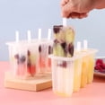 thumbnail image 1 of 2 Pieces Popsicle Molds Easy-Release BPA,-free Popsicle Maker Molds Ice Pop Molds Homemade Popsicle Ice Pop Maker,5.51 In, 1 of 4