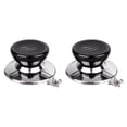 thumbnail image 1 of 2 Pieces Pot Lid Handle Pan Knob Replacement Heat Resistant Material for Universal Cookware Lids 6 to 10mm, 1 of 9