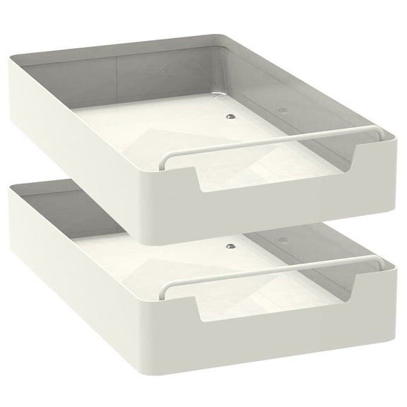 2-Pieces: Pull Out Cabinet Organizers