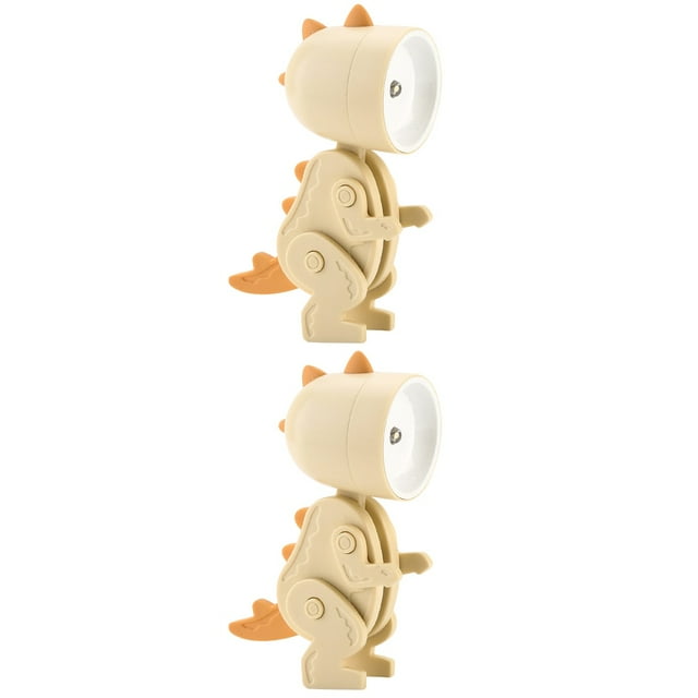 2 Pieces Pvc Button Battery Nightlight for Kids Housewarming Present