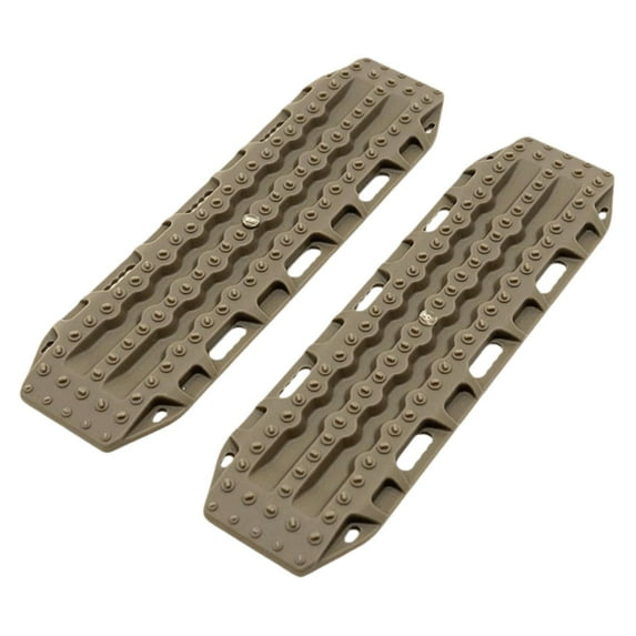 2 Pieces RC Crawler Sand Ladder Traction Boards Ramps Board Durable Plastic for 1/8 1/10 1/12 Scale RC Vehicles