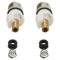 2 Pieces RP25513 Faucet Stem Replacement with Rubber Seats and Springs
