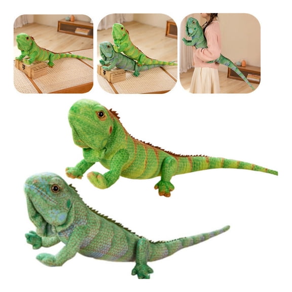 . 2 Pieces Realistic Lizard Plush Toy, Simulated Reptile
