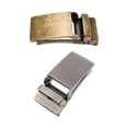 thumbnail image 1 of 2 Pieces Rectangular Automatic Belt Buckle for 3-3.5cm Width Ratchet Belt, Belt and Copper, 1 of 8