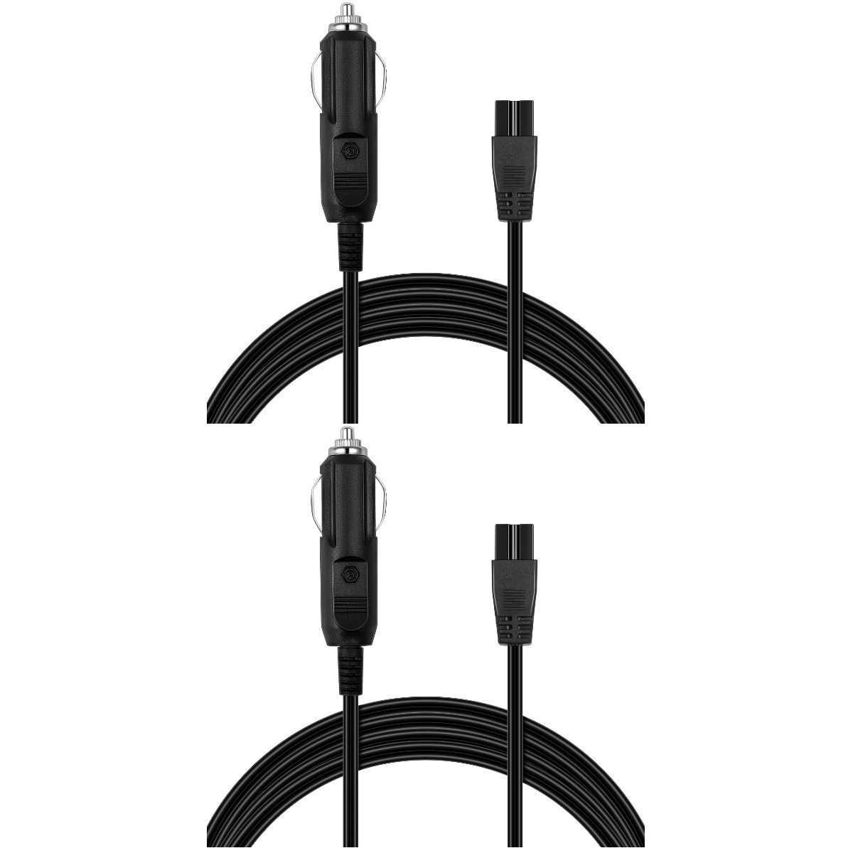 2 Pieces Refrigerator Car Fridge Power Adapter Adapter for Mini Fridge