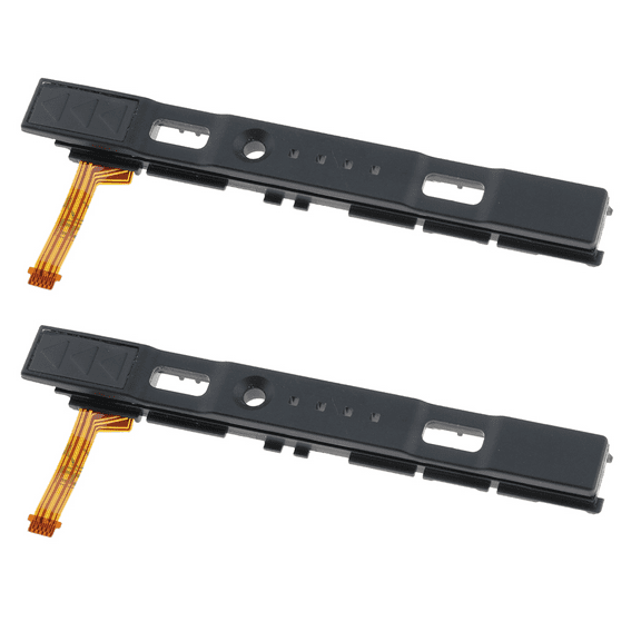 2 Pieces Right Rail Slider Assembly Controller Right Slider Cable Repair Part for Nintendo Switch Joy-con