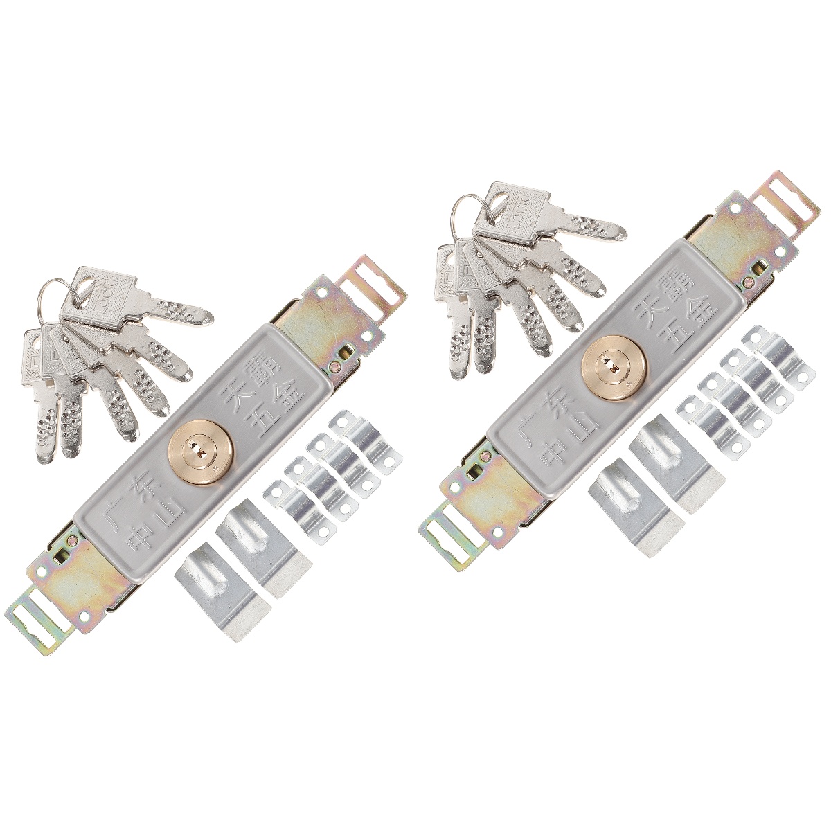 2 Pieces Roller Door Lock Door Locks Gate Door Lock Lock for Roller