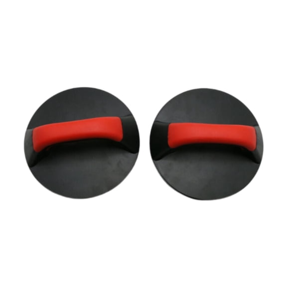 2 Pieces Rotating Push Up Bars Handles Stands Heavy Duty ABS Material for Home Gym Men Women