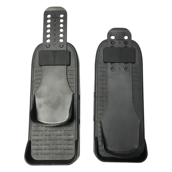 2 Pieces Rowing Machine Parts Trainer Pedal Parts Replacement Foot Pedals Exercise Pedals Accessories for Workout Indoor Indoor Rower