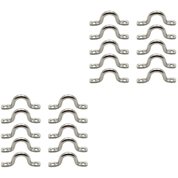 GOOHOCHY Silver Boat Handle Shape for Kayak 20Pcs