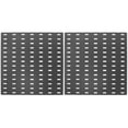 thumbnail image 1 of unbranded 2pcs Peg Board Garage Organization Pegboard Panel Display Wall Organizer Panel Supply 28x28cm, 1 of 8