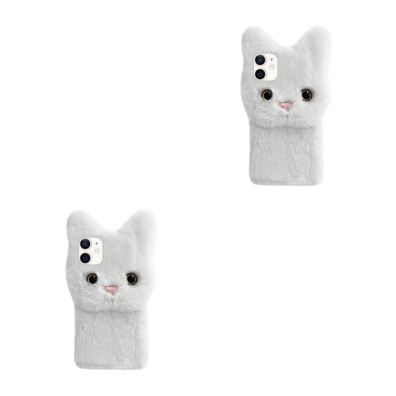 2 Pieces Scratch-resistant Phone Case Simple and Generous Design