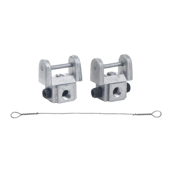 2 Pieces Scroll Saw Blades Holders Pin-less Clamps Metal Construction for Professional Woodworking and DIY Projects