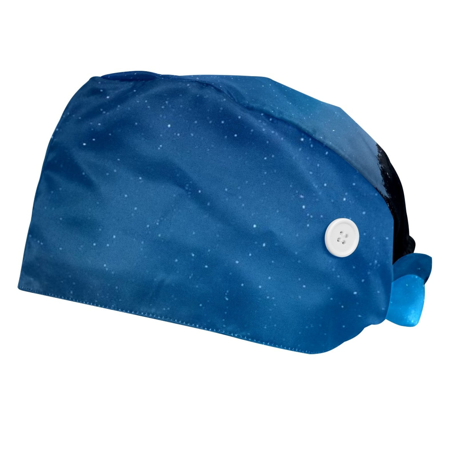 2 Pieces，Scrub caps women,Nebula stars,Men's scrub cap,Scrub caps men