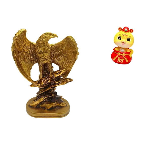 2 Pieces Sculpture Statue Resin Figurine Unique Artwork Decor for Home Office Living Room Display