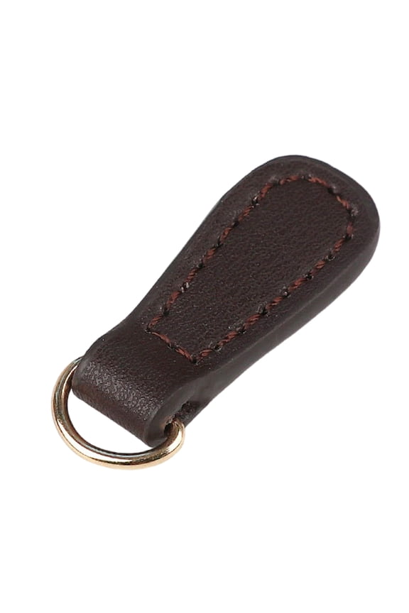 2 Pieces/Set Stylish Zips Pull Strap PU Leather Zippers Pullers Zippers Pendants for Boot Bag Purse Handbag Replacement