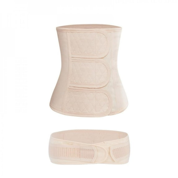 2 Pieces/Set bandage Pregnancy Belt Postpartum Abdomen Postpartum Belly Band Pregnant Women pure cotton belly belt