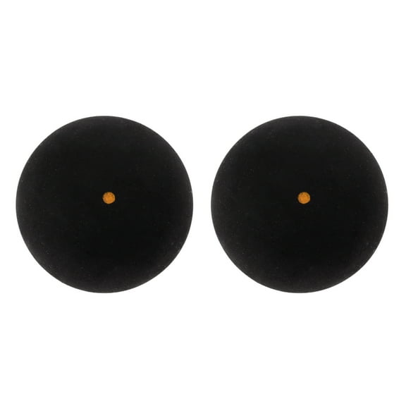 2 Pieces Single Squash Ball Shape for Training Practice Gym