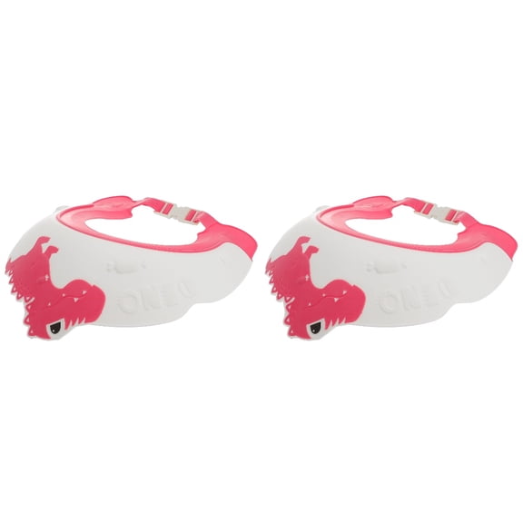 2 Pieces Sink Stopper Shampoo Ear Protection Cap Hat for Toddlers Shower