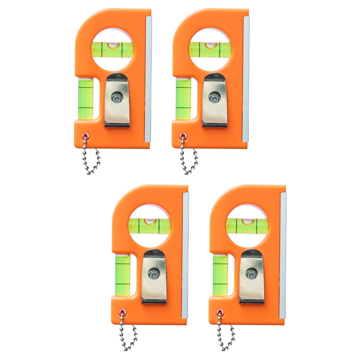 2 Pieces Small Hand Held Spirit Level Levels Mini Easy to Measure Ruler ...