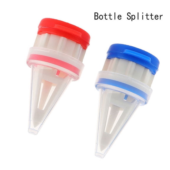 2 Pieces Spout Pourer Silicone Milk Bottles Drink Bottle Splitter Beverage BIAL