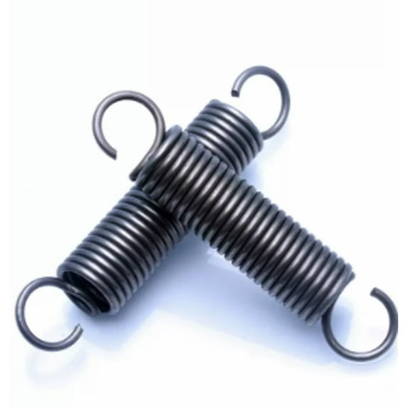 2 Pieces Spring steel small extension spring 2.6mm x 19mm x 120mm