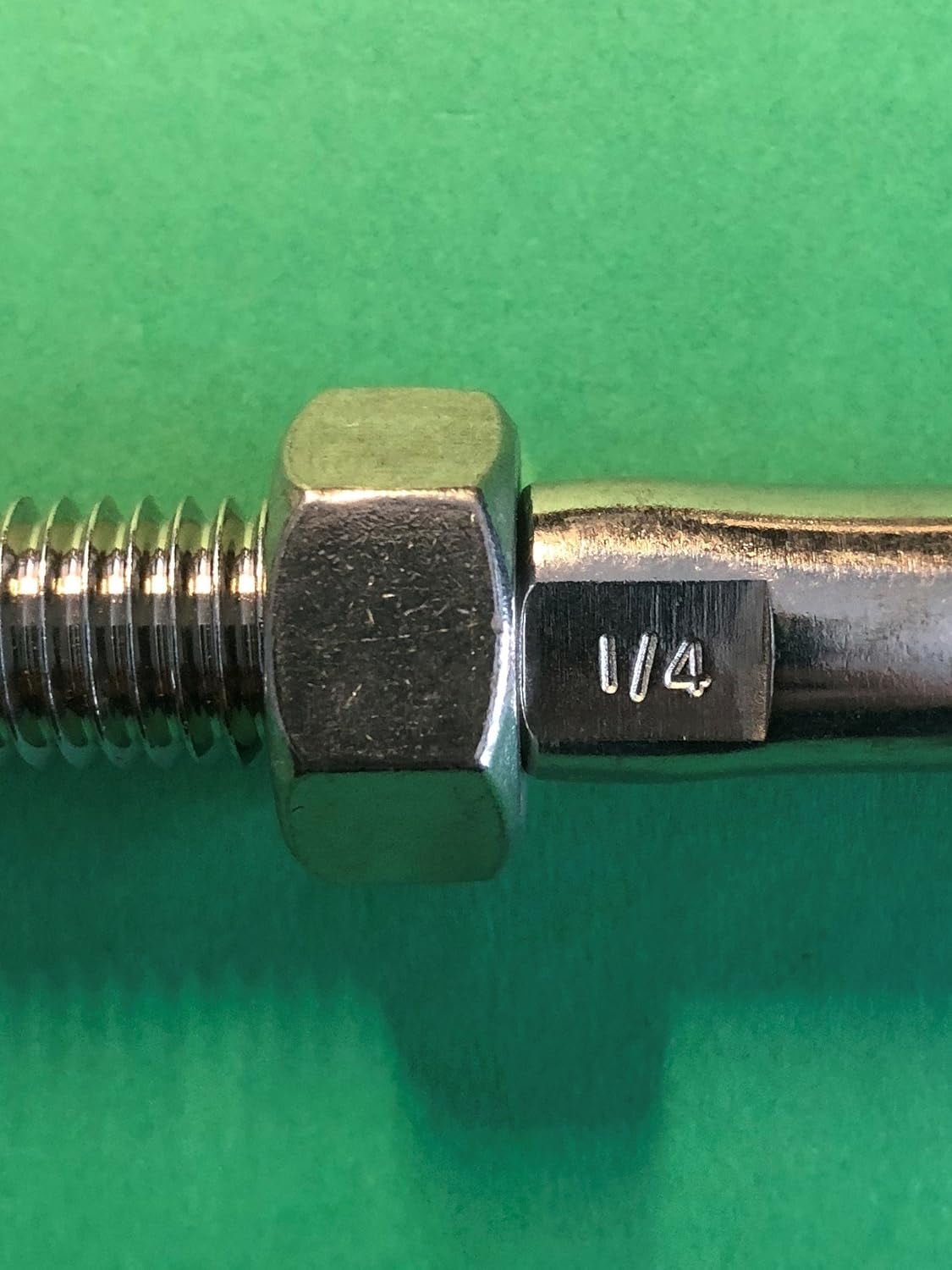 2 Pieces Stainless Steel 316 Swage Stud Threaded Terminal Marine Grade