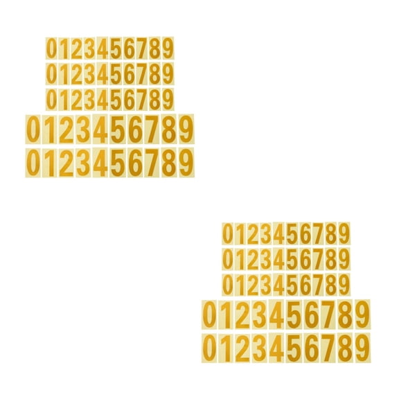 2 Pieces Stickers outside Email Digital Address Number