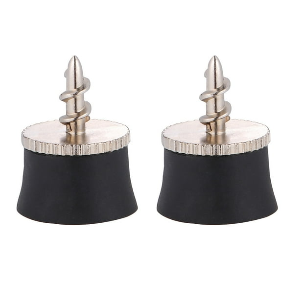 2 Pieces Suction Cup for Office Putter Disc Golf Ball Retriever Black