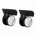 thumbnail image 1 of 2 Pieces Suitcase Wheels Baggage Wheel Luggage Accessories Silent Sturdy PP Material for Most Travel Trolley Cases, 1 of 9