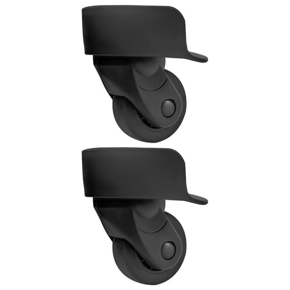 2 Pieces Suitcase Wheels Replacement Luggage Caster Swivel Design for Travel Cases and Trolley Bags