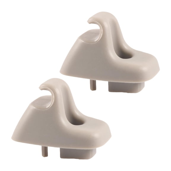 2 Pieces Sun Visor Retainer Clip Car Hook Bracket ABS Plastic Replacement for Dodge RAM 1500 2011 to 2013 Truck Models