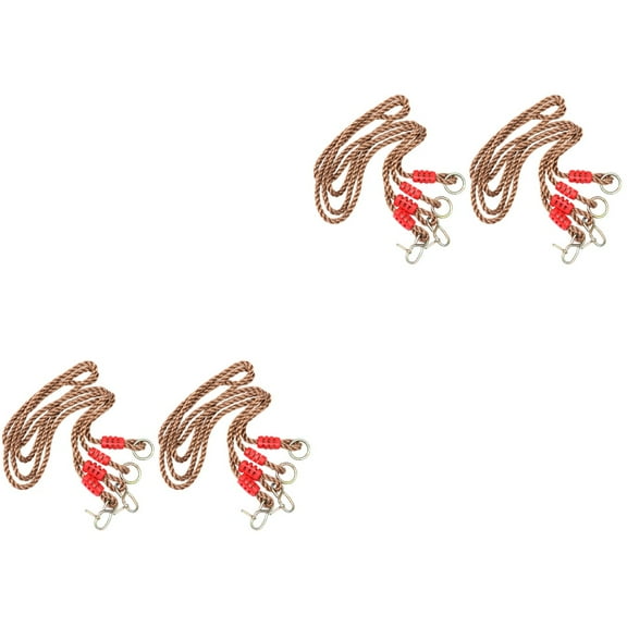 2 Pieces Swing Rope Adjustable Tree Straps Hanger Heavy Child