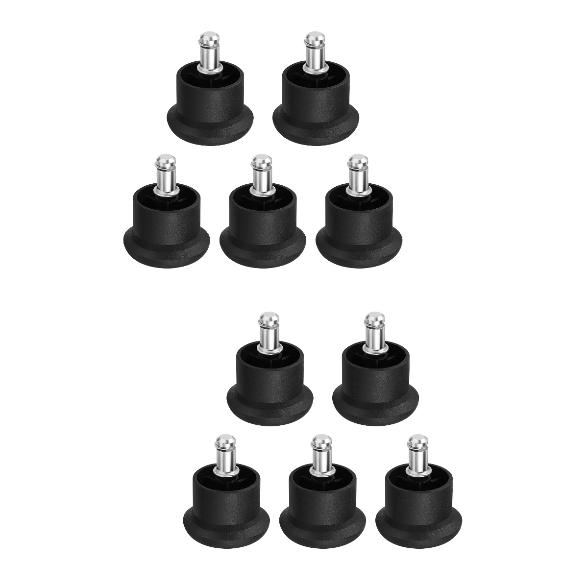 2 Pieces Swivel Casters Furniture Glides Chair Foot Glides Chair Wheels