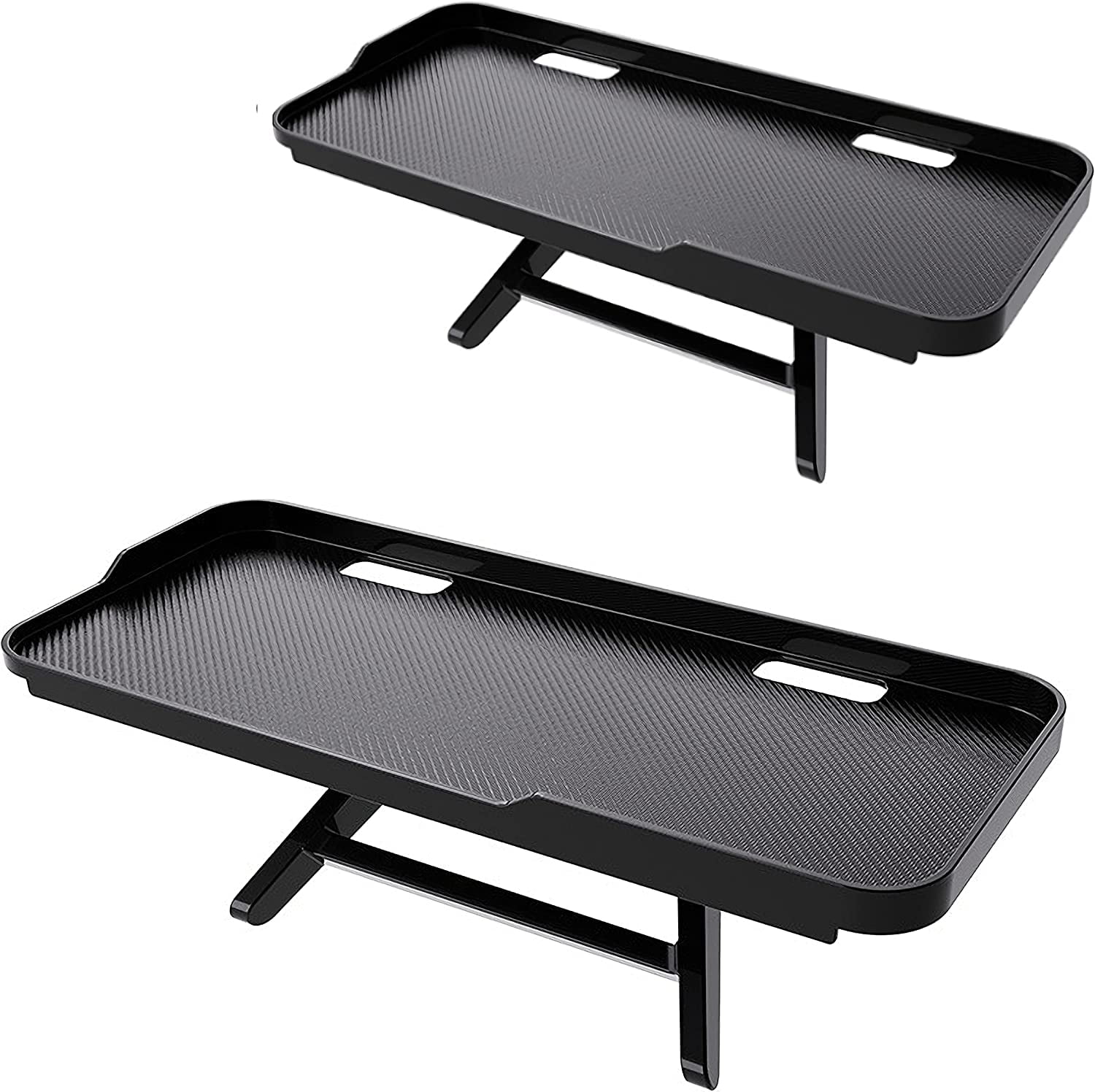 2 Pieces TV Top Shelf Screen Shelf Adjustable Monitor Top Shelf,for