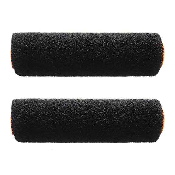 2 Pieces Textured Roller Sleeves for Seamless Application On Surfaces