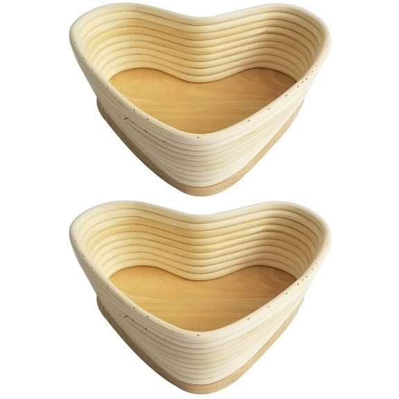 2 Pieces Three-dimensional Greeting Card Bread Proofing Basket