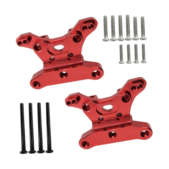 2 Pieces Toy Car Shock Brackets RC Car Shock Mount Tower Aluminum Alloy Material for 16101pro 16103pro