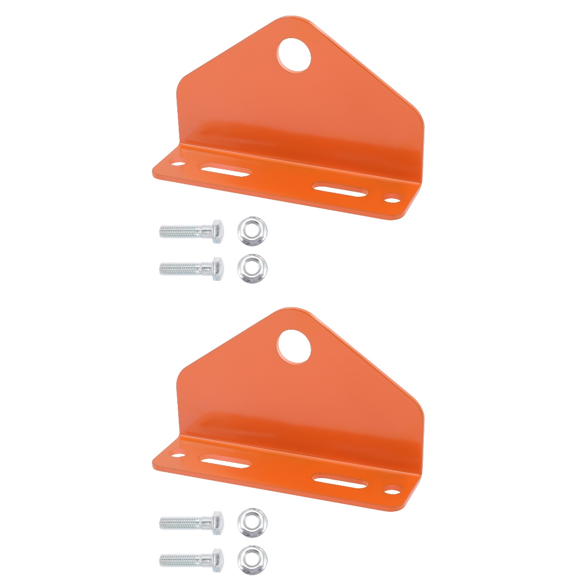 2 Pieces Trailer Hitch Mower Hitches Steel Hook Accessories Tow Hooks