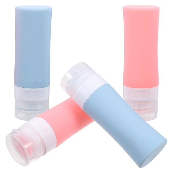 2 Pieces Travel Size Refillable Bottles Sub-bottling