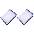 thumbnail image 1 of 2 Pieces Travel Storage Bag Transparent Folder File Document, 1 of 8
