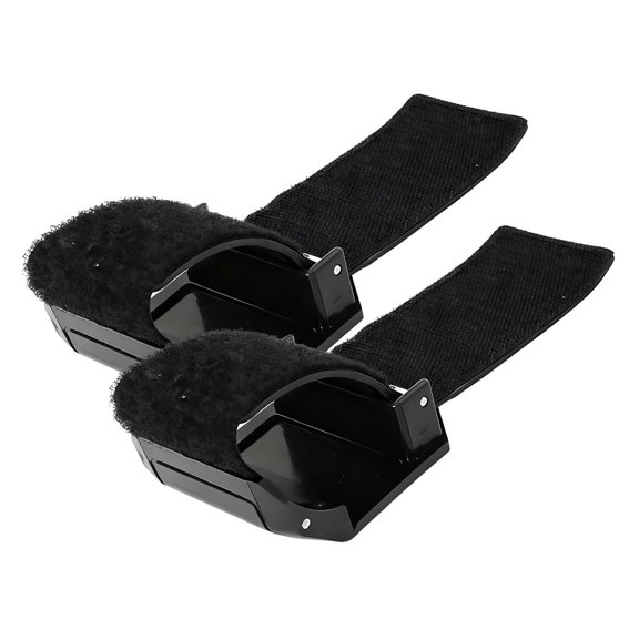 2 Pieces UTV Windshield Adjustable Mounting Clamp Black ABS Rust Resistant for Vehicle RZR XP Commander X3