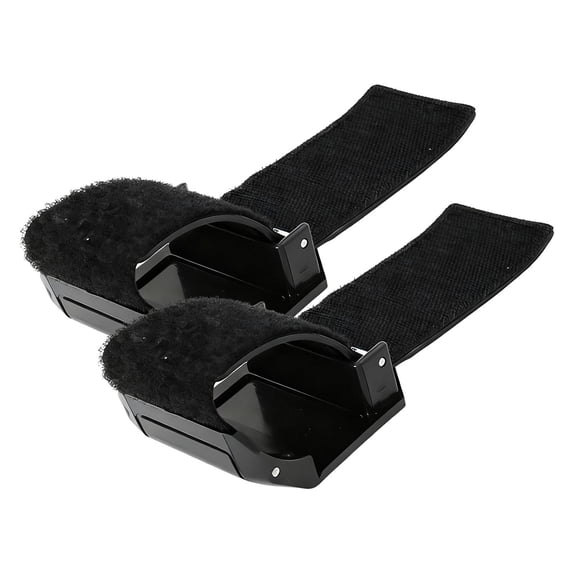 2 Pieces UTV Windshield Adjustable Mounting Clamp Black ABS Rust Resistant for Vehicle RZR XP Commander X3